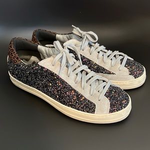 P448 Glitter Sneakers